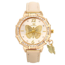 Montre Femme женские часы новые женские кварцевые наручные часы бабочка Башня горный хрусталь кулон наручные часы Bayan Kol Saati 2024 - купить недорого