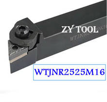 WTJNR2525M16 Indexable External turning tool holder,Lathe CNC Turning Cutter,Lathe tool Holder For TNMG160404/08 2024 - buy cheap