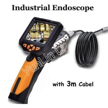 3.5" LCD Endoscope Borescope Inspection Camera Zoom Rotate 5.5mm Lens Waterproof Industrial Video Endoscope 2024 - buy cheap