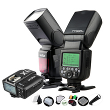 GODOX TT685O + триггер передатчика X1T-O 2,4G HSS 1/8000s Беспроводной TTL комплект вспышки Speedlite для камер Olympus Panasonic 2024 - купить недорого