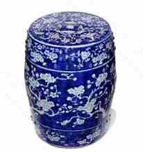 Античный стул для туалетного столика барабанный китайский табурет фарфоровый садовый стул керамический 2024 - купить недорого