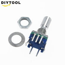 5PCS Plum handle 20mm rotary encoder coding switch / EC11 / digital potentiometer with switch 5 Pin 2024 - buy cheap