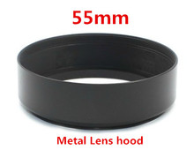 55mm Metal LENS HOOD for canon nikon Sony Pentax Fujifilm Olympus Leica 55mm lens 2024 - buy cheap