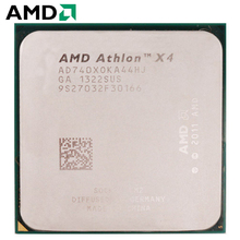 Процессор AMD Athlon II X4 740 для ПК, центральный процессор для компьютера, 4 ядра, 65 Вт, 3,2 ГГц, 904-pin, разъем FM2 2024 - купить недорого