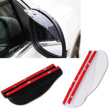 2pcs /pair Universal Rear View Side Mirror Rain Board Sun Visor Shade Shield Flexible Protector For Car Truck Suv Car Styling 2024 - buy cheap