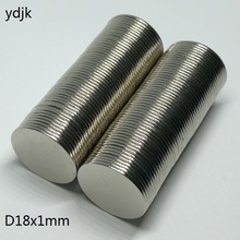 10 20 50 100PCS/LOT Disc Magnet 18*1 Strong N35 NdFeB MAGNET 18x1  Powerful Neodymium Magnets 18 x 1 2024 - buy cheap