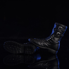 1/6 масштаб мужской фигуры аксессуар однотонная обувь модные военные ботинки модель для 12 "человек солидный фигурку тела 2024 - купить недорого