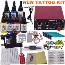 1 machine for tattoo starter kit permanent makeup gun kit professional body piercing kit 2024 - buy cheap