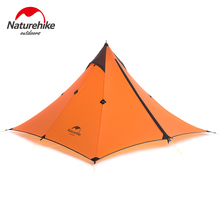 Naturehike 1 Man Tarp Tent Single Person None Pole Ultralight Pyramid Outdoor Hiking Camping Tents Teepee 1.05kg 2024 - buy cheap