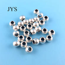 FREE SHIPPING  6*7MM  50PCS/LOT ZINC ALLOY  BEADS BIG HOLE  BEADS METAL BEADS DIY JEWELRY FINDING MAKING FOR BRACEET NECKLACE 2024 - buy cheap