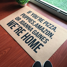 If You're Pizza,Puppies,Amazon Doormat Entrance Mat Funny Doormat Home Office Decorative Door Mat Indoor Outdoor Rubber 2024 - buy cheap