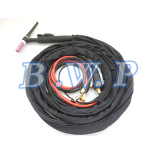 WP-18F Flex TIG Welder Torch 4M 12 Feet (Gas/Power Seperated) DKJ35-50 Quick Fit Cable Connector M16*1.5 Hose Nut 2024 - buy cheap