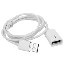 1 м-3 фута 1 м USB 2,0 A штекер к гнезду удлинитель шнура для ПК ноутбука 2024 - купить недорого