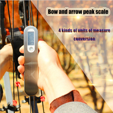 Arco e flecha 110lbs digital instrumento de medição de tensão composto recurvo arco instrumento de pesagem puxar acessórios de tiro com arco 2024 - compre barato
