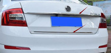 Cubierta de puerta trasera de acero inoxidable de alta calidad para Skoda Octavia MK3 A7, 2015, 2016, 2017, 2018, 2 uds. 2024 - compra barato