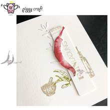 Piggy Craft metal cutting dies cut die mold Hot pepper decoration Scrapbook paper craft knife mould blade punch stencils dies 2024 - buy cheap