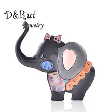 Baby Elephant Pins And Brooches For Women Enamel Lovely Animal Brooch Jewelry Trendy Brooch Pin For Girls Decoration Accessory 2024 - buy cheap