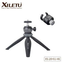 XILETU XS-20 + XJ-46 Mini Desktop Compact holder Tabletop Clip portable phone holder metal for phone smartphone cellphone 2024 - buy cheap