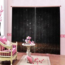 Customized size Luxury Blackout 3D Window Curtains For Living Room black curtains Blackout curtain 2024 - buy cheap