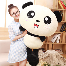 huge 110cm lovely Gaint panda plush toy soft doll hugging pillow Christmas gift w2288 2024 - buy cheap