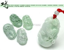 Natural Myanmar Jade chook Pendant jadite Amulet Hanging Chinese Zodiac Rooster Talisman 2024 - buy cheap