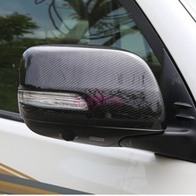 Side Wing Mirror Cover Rear View Overlay Carbon Fiber Color Car Styling 2012-2018 For Toyota Land Cruiser 200 LC200 Accessories 2024 - buy cheap