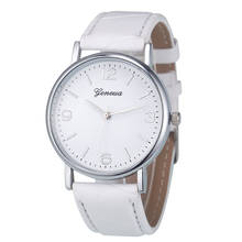 Simple Dress Watch For Women Geneva Business Men Men's Watch Leather Analog relogio Quartz Clock Unisex Wrist Watches Saat 2024 - buy cheap