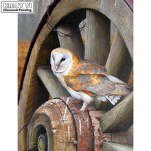 5D DIY Diamond embroidery Cross stitch Cute owl Full Square/Round Diamond mosaic Diamond painting decoration  HYY 2024 - buy cheap