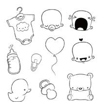 Lovely Baby Transparent Clear Silicone Stamp/Seal for DIY scrapbooking/photo album Decorative clear stamp  W1393 2024 - buy cheap