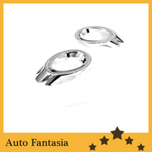 Car styling chrome front fog light cover - for Audi A6 05-08  -- free shipping 2024 - buy cheap