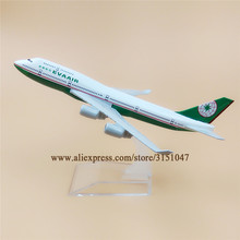 16cm EVA Air Boeing 747 B747-400 Airlines Plane Model Alloy Metal Diecast Model Airplane Aircraft Airways Gift 2024 - buy cheap