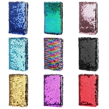 Creative Sequins Notebook Notepad Glitter Diary Memos Stationery Office Supplies Stationery 78 Sheets Newest L29k 2024 - buy cheap