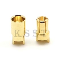 GC6010 10 pairs 6.0mm 6mm Gold Plated Bullet Connector for RC battery ESC Plug 2024 - buy cheap