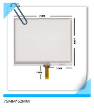 Pantalla táctil de cuatro resistencias de alambre, 75x62MM, LQ035Q1DG04, LMS350GF08, LMS350GF12, LMS350GF20, 3,5 pulgadas, envío gratis 2024 - compra barato