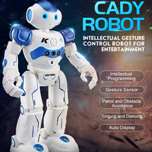 Интеллектуальный программируемый робот RC, игрушка-робот с дистанционным управлением, детский подарок на день рождения, умный робот-собака 2024 - купить недорого