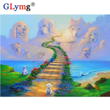 Diamond Embroidery Dog Picture Diamond Painting Cross Stitch Full Drill Animals Full Square Mosaic Decoration Rhinestones 2024 - buy cheap