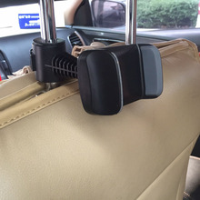 Вращающийся на 360 градусов Автомобильный держатель для телефона Автомобильное заднее сиденье подголовник держатель для телефона Подставка для iphone 8 X смартфон GPS 2024 - купить недорого
