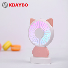 2018 USB Cooler Fan Mini USB Fan Cool Air Conditioner Rechargeable Fan Protable Desk Fan for Laptop Desktop Computer Home Office 2024 - buy cheap