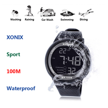 2022 GOLDEN New Brand Men Military Sports Watches Fashion Swimming Diving Waterproof 100m LED Digital Alarm Clock Stopwatch GJ 2024 - buy cheap