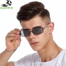 Gafas de sol polarizadas de diseño de marca famosa, gafas de sol de moda para hombre, gafas de sol para conducir, gafas de sol para hombre rectangulares 2024 - compra barato