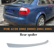 Rear Trunk Spoiler Wing PU Unpainted Fit for Audi A4 B6 Sedan 4-Door 2002 - 2005 (Not for Sline) 2024 - buy cheap