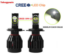 Лучший товар! H7 PX26d 477 Canbus CREE Chips светодиодный 60W 6000LM H7 светодиодная лампа ближнего света 6000K белый комплект для преобразования 2024 - купить недорого