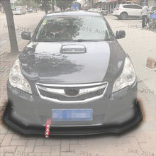 ABS Black Front Bumper Lip Spoiler Fit for 2010 2011 2012 Subaru Legacy Sedan 2024 - compre barato