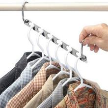 2/4/6/8/10pcs Clothes Hangers Hanging Chain Metal Cloth Closet Hanger Shirts Tidy Save Space Organizer Hangers for clothes 2024 - buy cheap