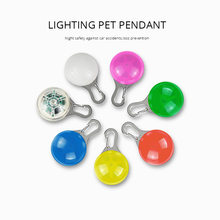 Lámpara de luz nocturna de seguridad para mascotas, collares RGB de 2 piezas para gato y perro, luz de Flash brillante, luminosa en la oscuridad, suministros para mascotas de colores 2024 - compra barato