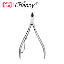 Channy  Professional Fingernail Toenail Cuticle Scissor Stainless Steel Dead Skin Remover Nail Art Plier Manicure Nail Tools 2024 - buy cheap