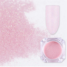 1 caixa Rosa Prego Pó Glitter Shinning Brilho Da Arte Do Prego Cromo Pigmento Montagens Gif Pó Poeira para Nail Art Decoração 2024 - compre barato