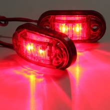 1pc 12v/24v LED Trailer Truck Clearance Side Marker Light Submersible Width lamp Clearance Lamp Car Styling Free Shipping 2024 - buy cheap