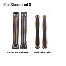 2pcs FPC connector For Xiaomi mi 8 mi8 LCD display screen on Flex cable on mainboard motherboard For Xiao mi mi 8 mi8 2024 - buy cheap