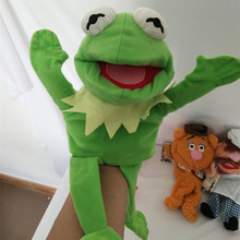 Disney The Muppets Puppet Kermit Frog  Swedish Chef Miss Piggy Gonzo Plush Stuffed 28cm Hand Puppets Baby Kids Children Toys 2024 - buy cheap